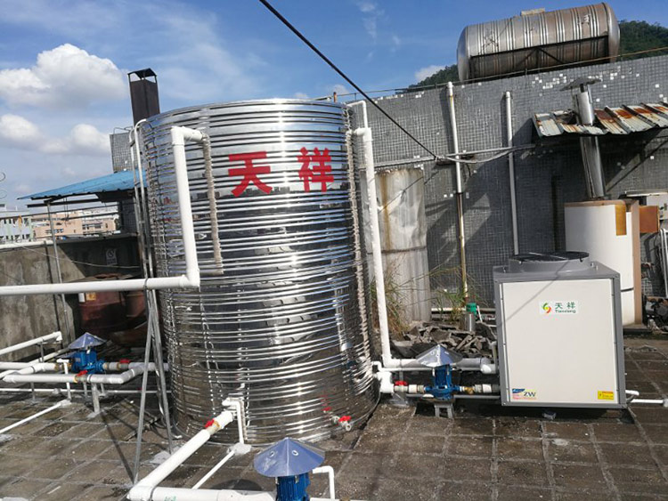 平板太阳能集热器热水改造工程