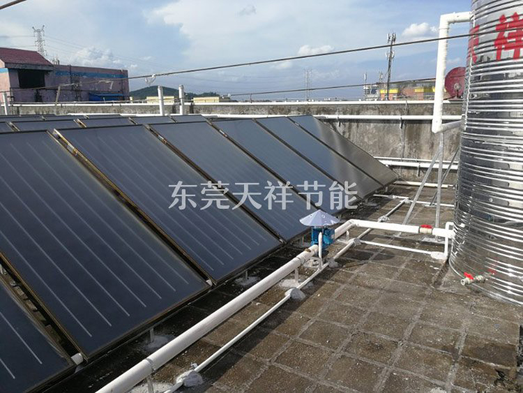 太阳能空气能双热源热泵中央热水系统