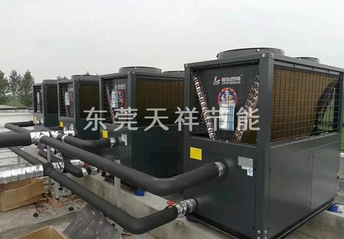 空气能热泵机组安装