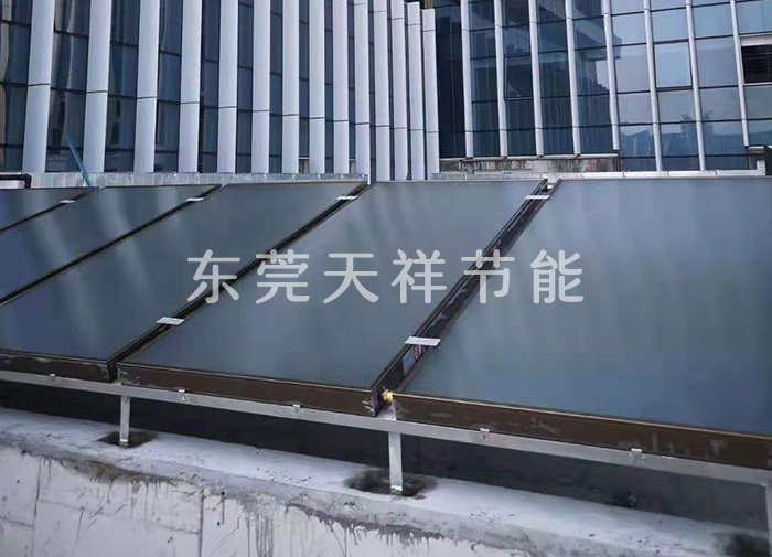 广州城际中心太阳能热水工程