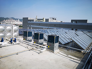 <b>广州南沙太阳能中央热水系统工程</b>