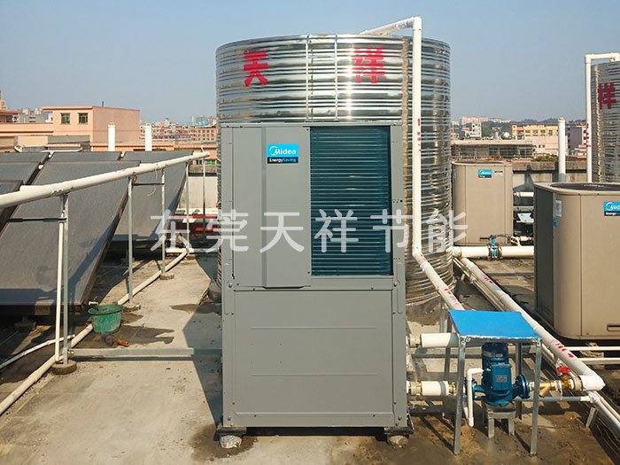 工厂宿舍热水系统增容