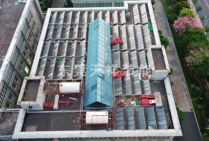 东莞仁康医院太阳能热水系统改造工程