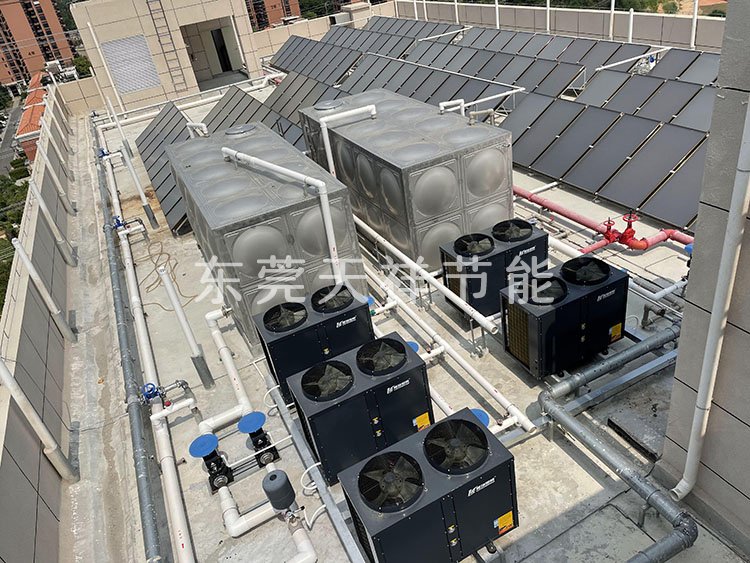 东莞汉凯电子太阳能热水工程