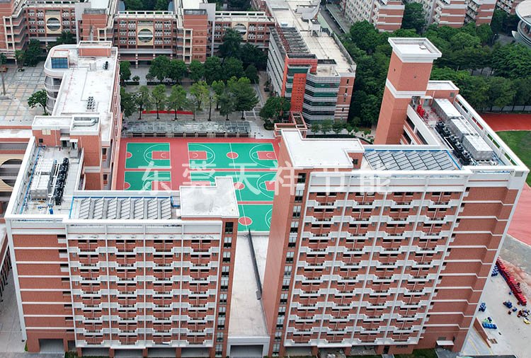 东莞第一中学改扩建项目宿舍楼热水系统